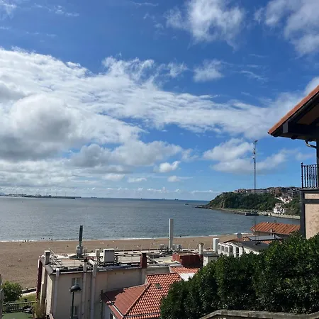 Terraza 3 Min Andando A La Playa Getxo